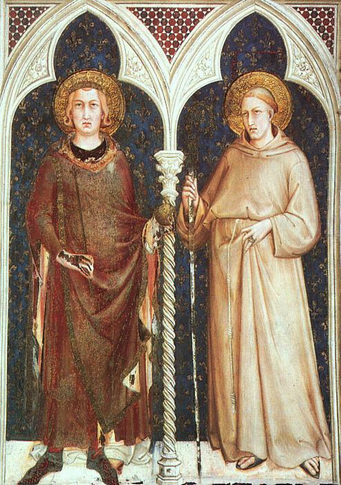 Simone Martini St.Louis of France and St.Louis of Toulouse china oil painting image